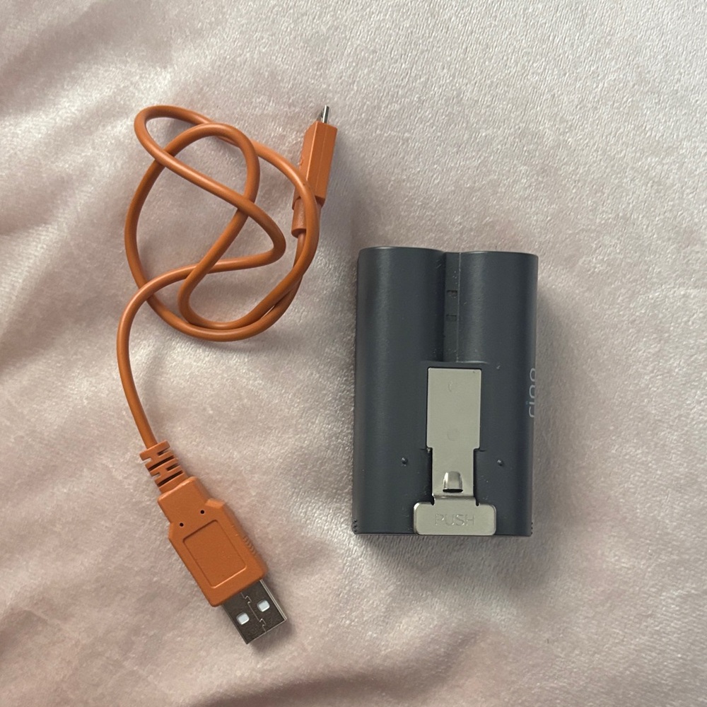 Ring Rechargeable Battery Pack with USB Cable